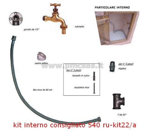 accessori interni per lavelli da giardino