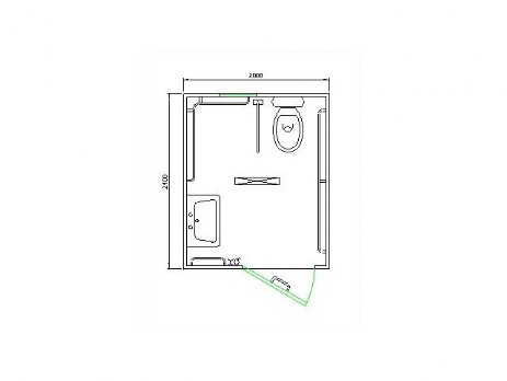 bagni prefabbricati disabili