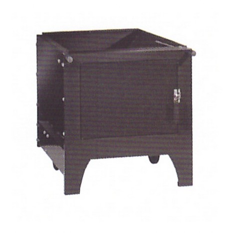 carrello forno a legna interni
