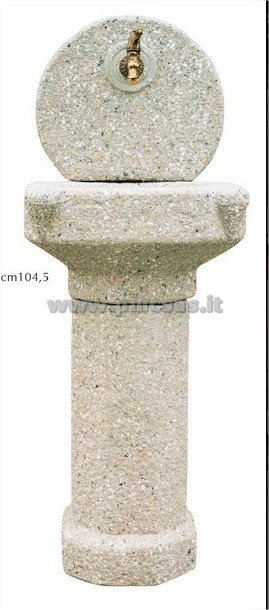 fontane a muro in pietra
