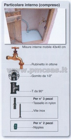 particolare interno lavandini per esterno marmolada 540 aq6000-mar