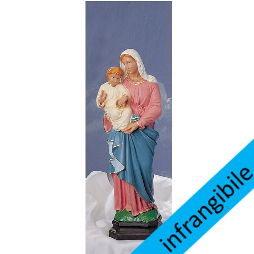 statua madonna con bambino f14