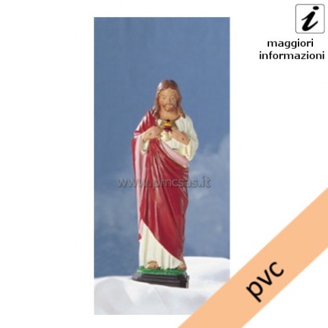 statua sacro cuore pvc